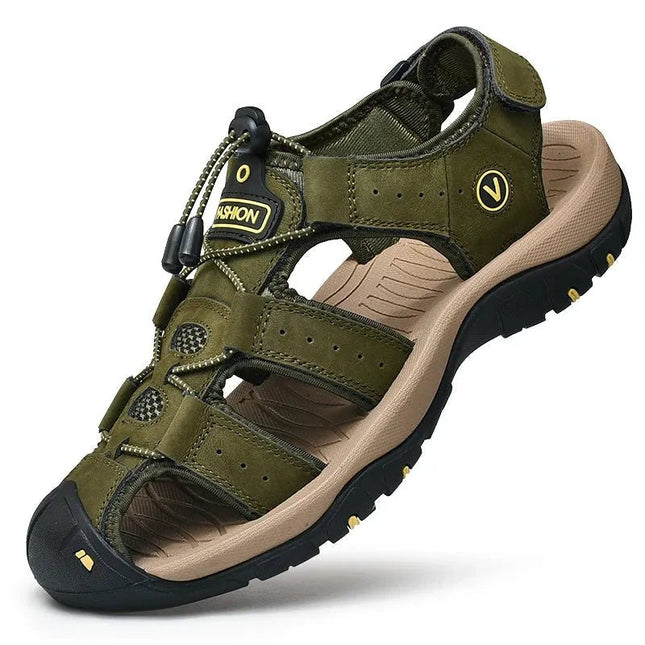 Stylish Genuine Leather Sandal.