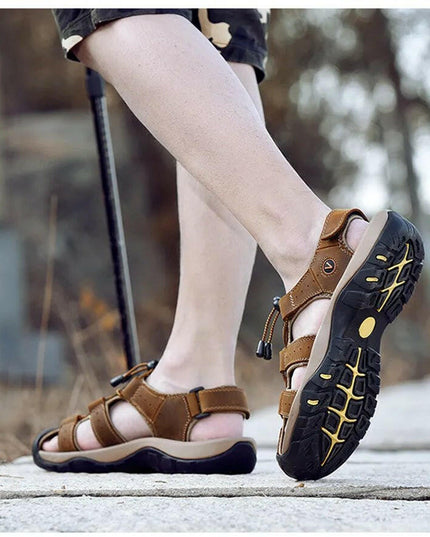 Stylish Genuine Leather Sandal.