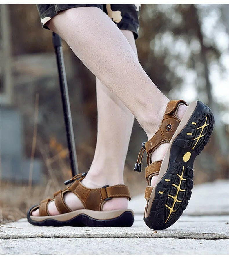 Stylish Genuine Leather Sandal.