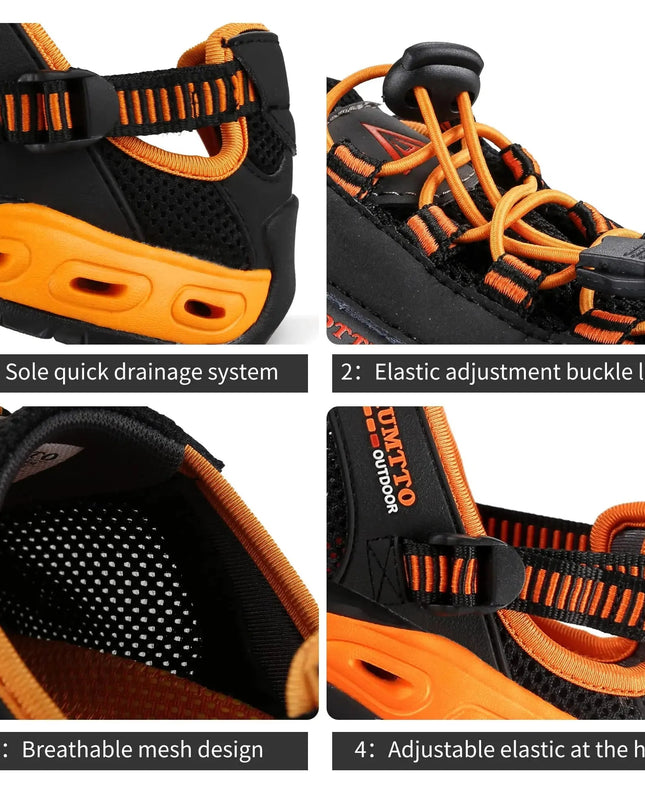 Summer Hiking Shoes, Sports, Beach & Barefoot Adventures.