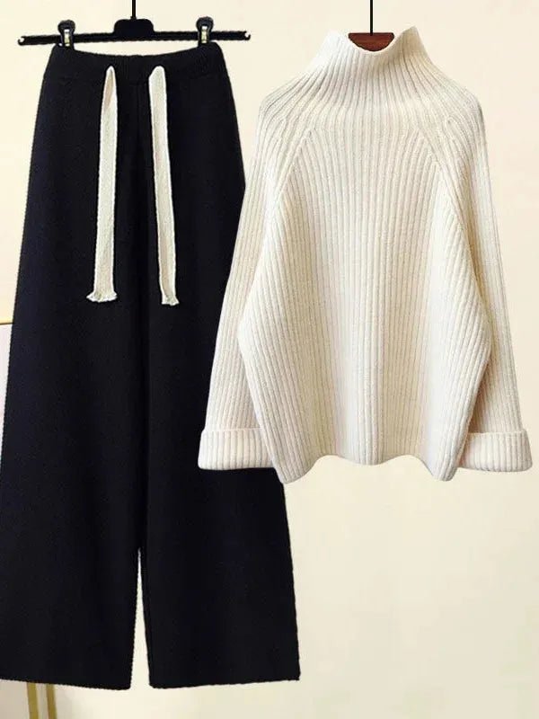 Sweater And Wide Leg Pants - Everclothed™