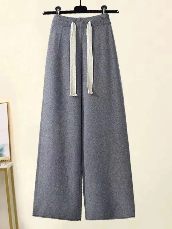 Sweater And Wide Leg Pants.