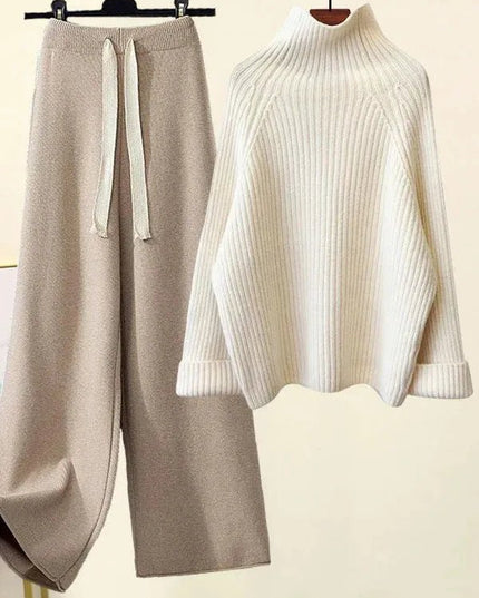 Sweater And Wide Leg Pants - Everclothed™