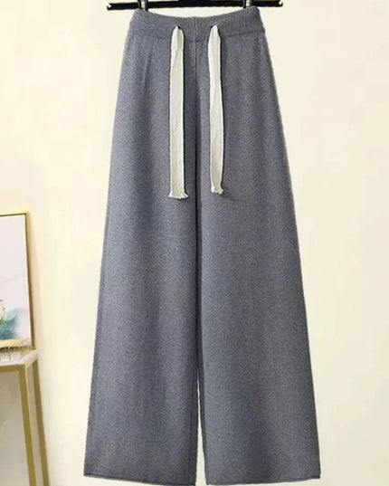 Sweater And Wide Leg Pants.