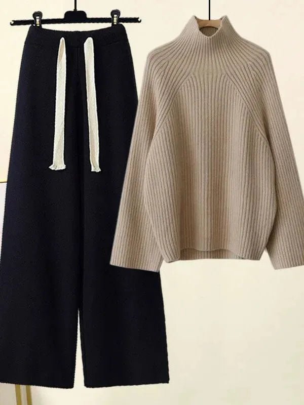 Sweater And Wide Leg Pants - Everclothed™