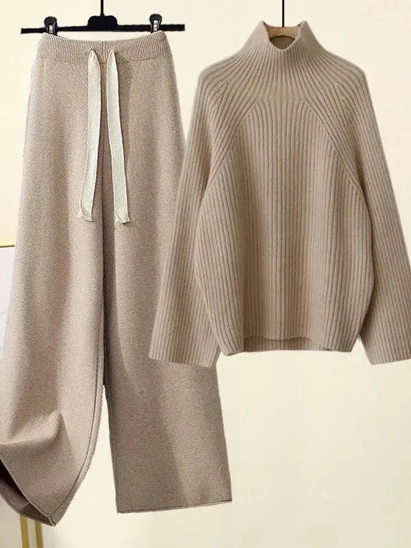 Sweater And Wide Leg Pants - Everclothed™