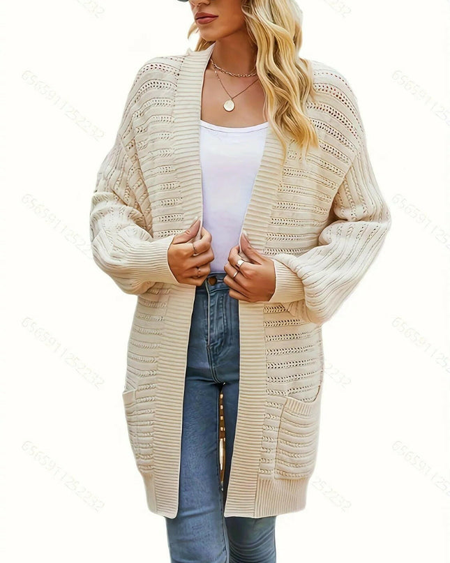 Sweater Cardigan with Pockets.
