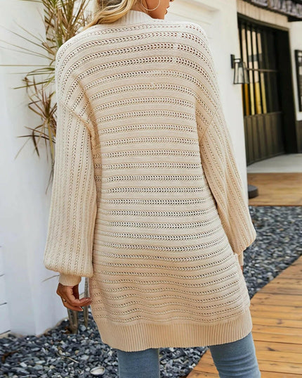Sweater Cardigan with Pockets.