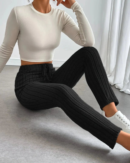 Tailored Drawstring Pants: Soft, Comfortable, and Stylish Fit.