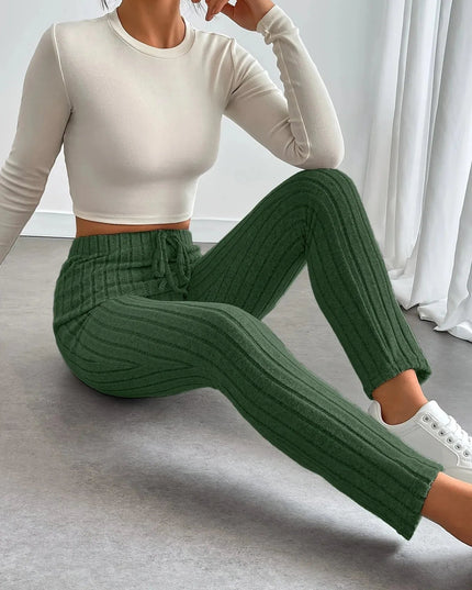 Tailored Drawstring Pants: Soft, Comfortable, and Stylish Fit.