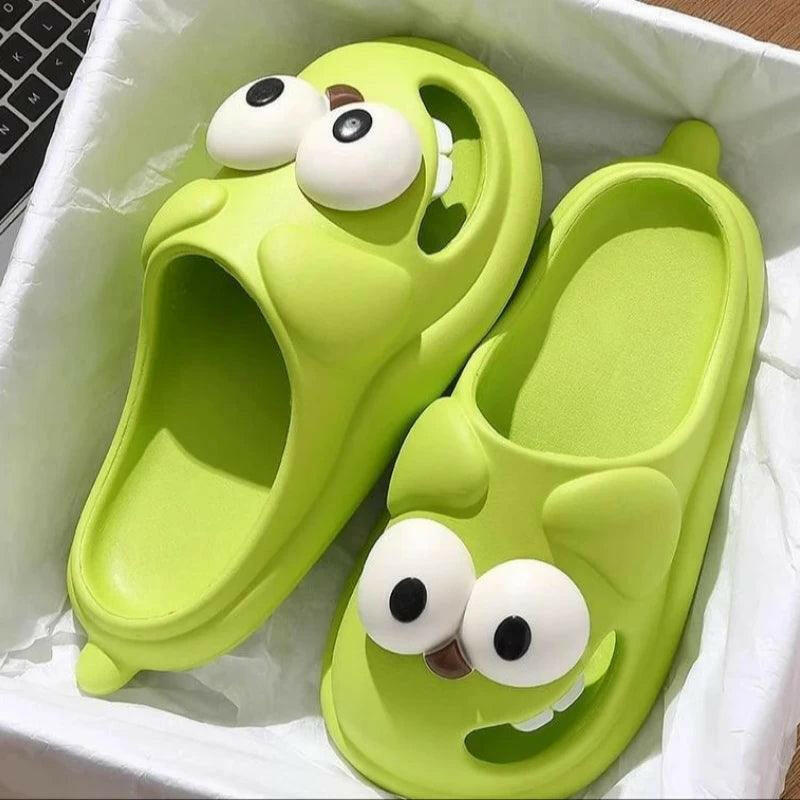 Tongue Kiss Slippers.