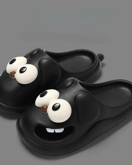 Tongue Kiss Slippers.