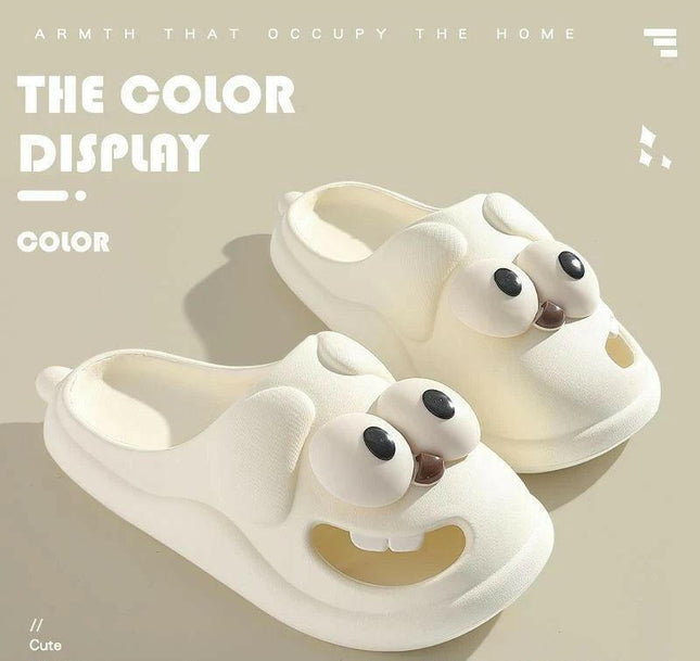 Tongue Kiss Slippers.