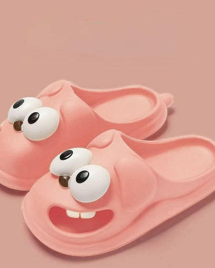 Tongue Kiss Slippers.