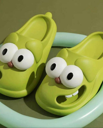 Tongue Kiss Slippers.