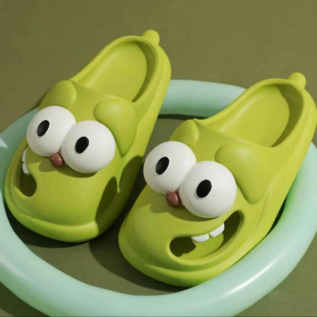 Tongue Kiss Slippers.