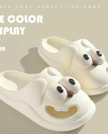 Tongue Kiss Slippers.