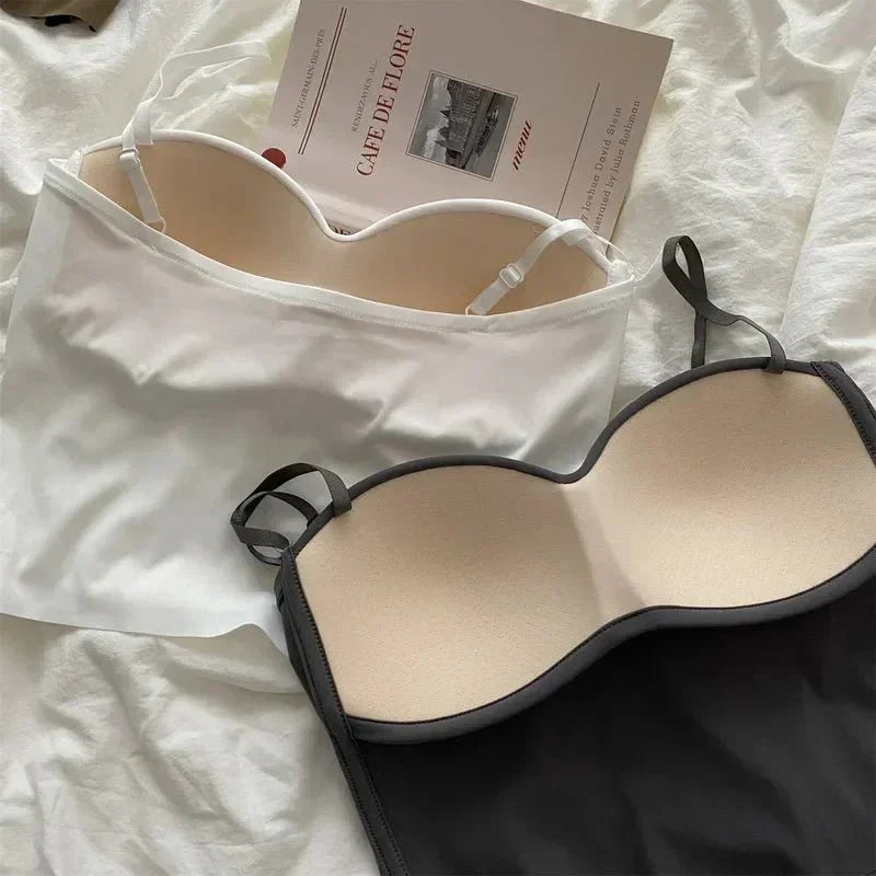 Top Sleeveless Thin Straps Camisole.