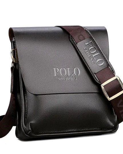 Trendy Polo Vertical Shoulder Bag.
