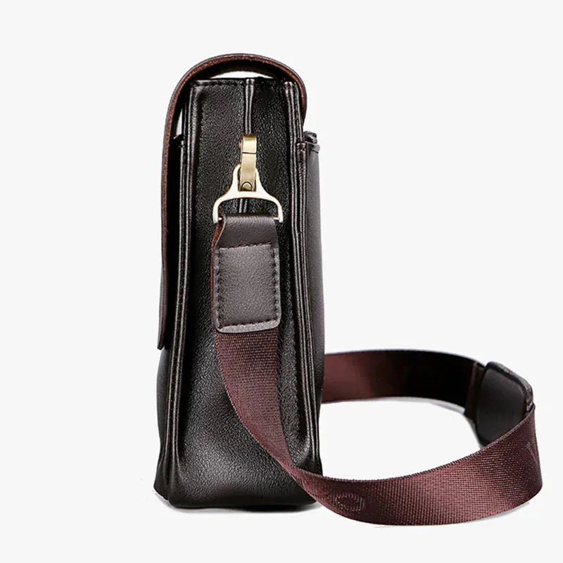 Trendy Polo Vertical Shoulder Bag.