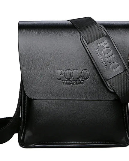 Trendy Polo Vertical Shoulder Bag.