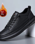 Black Plus Velvet Cotton Shoes