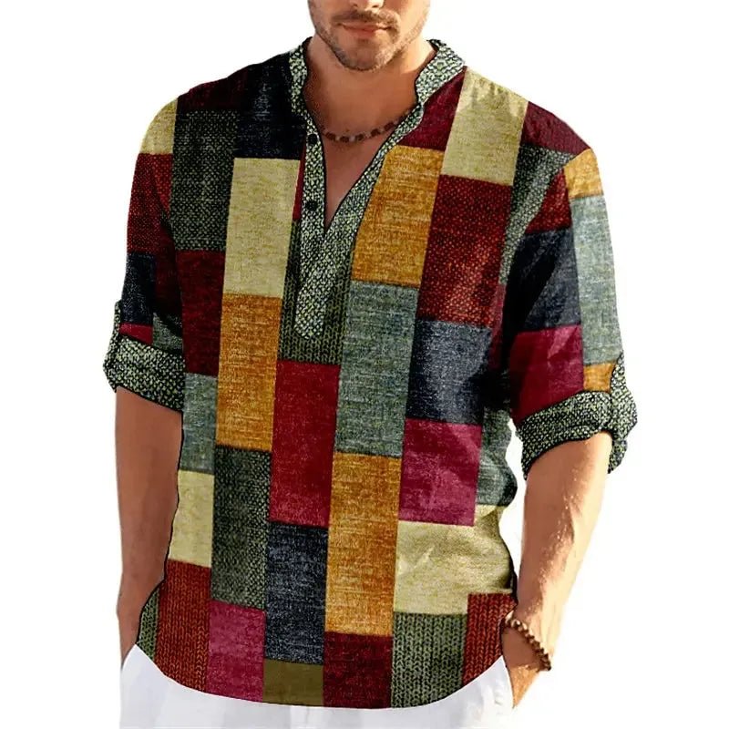 Vintage Henley Shirt.