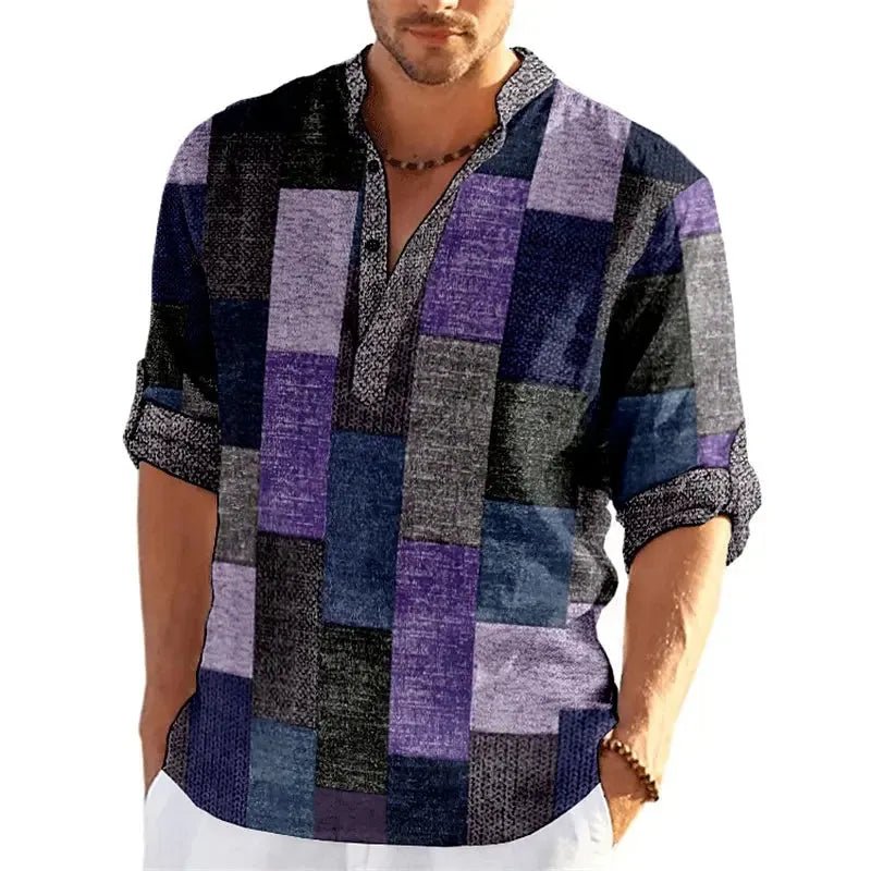 Vintage Henley Shirt.