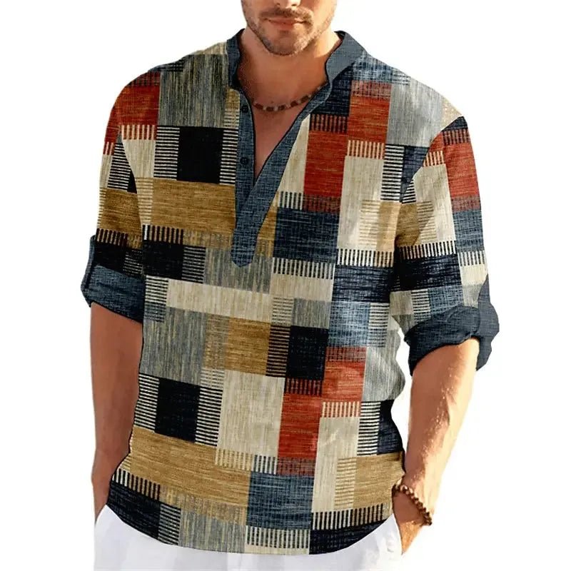 Vintage Henley Shirt.