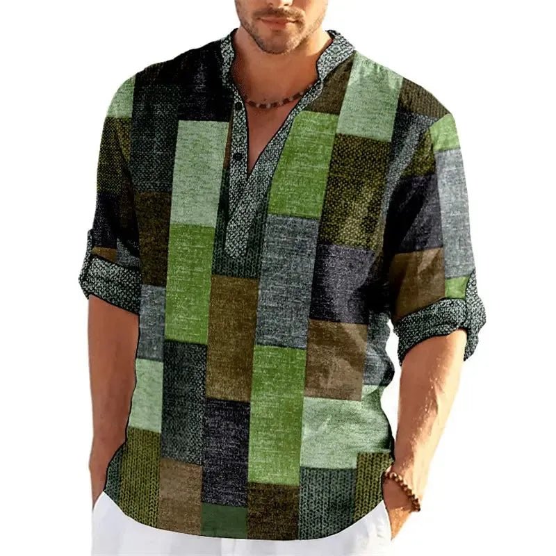 Vintage Henley Shirt.