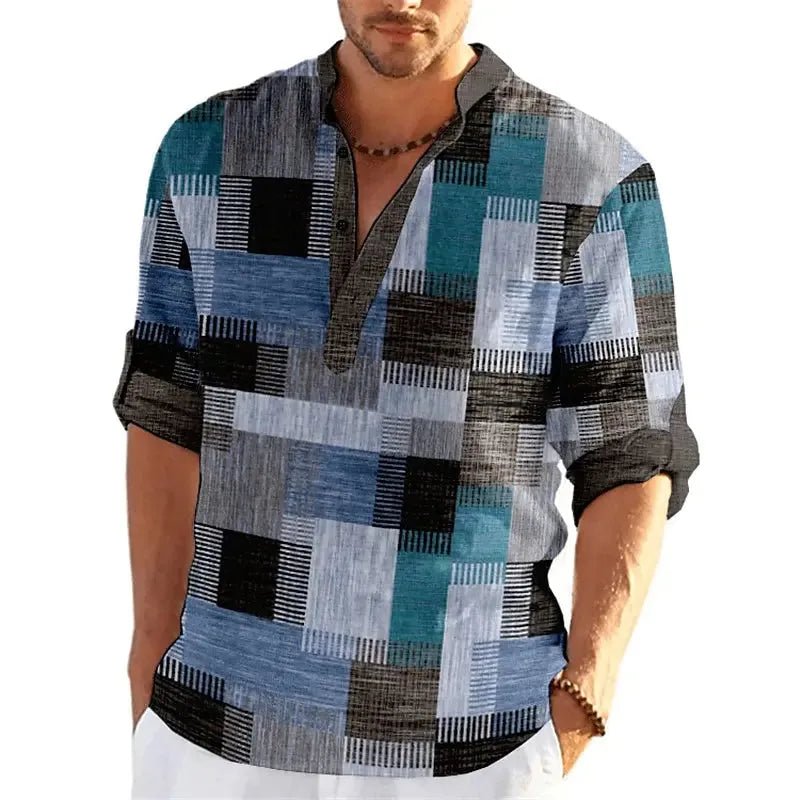 Vintage Henley Shirt.