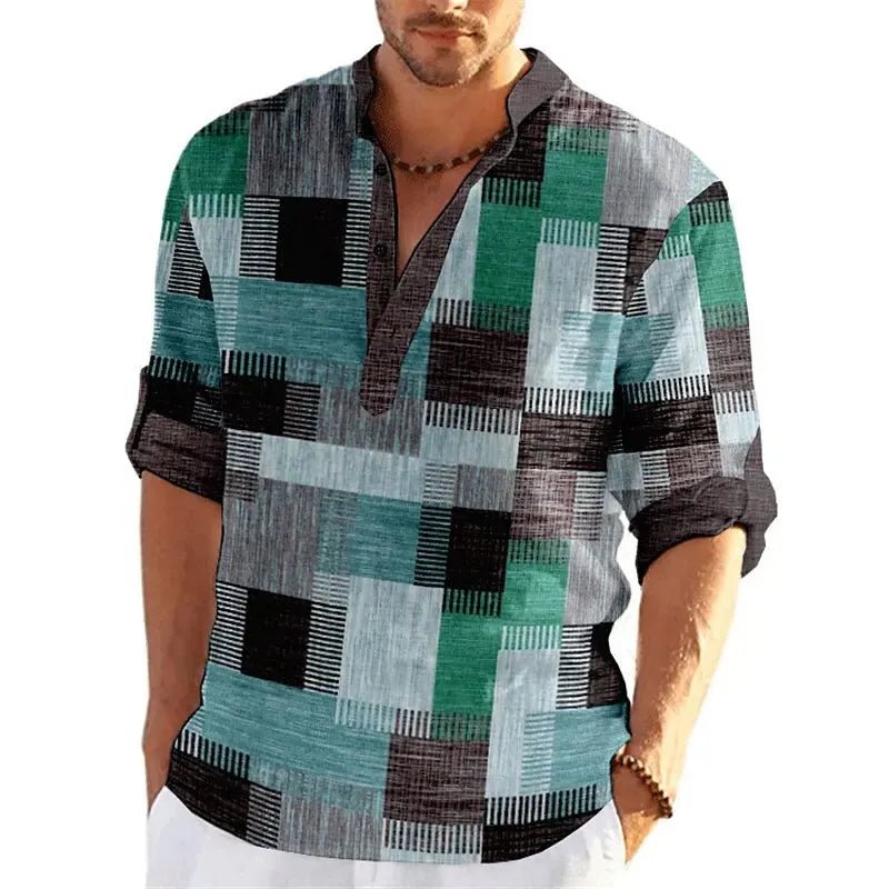 Vintage Henley Shirt.
