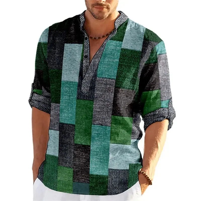 Vintage Henley Shirt.