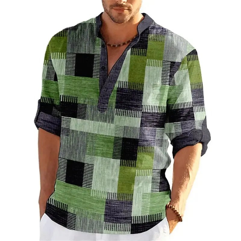 Vintage Henley Shirt.