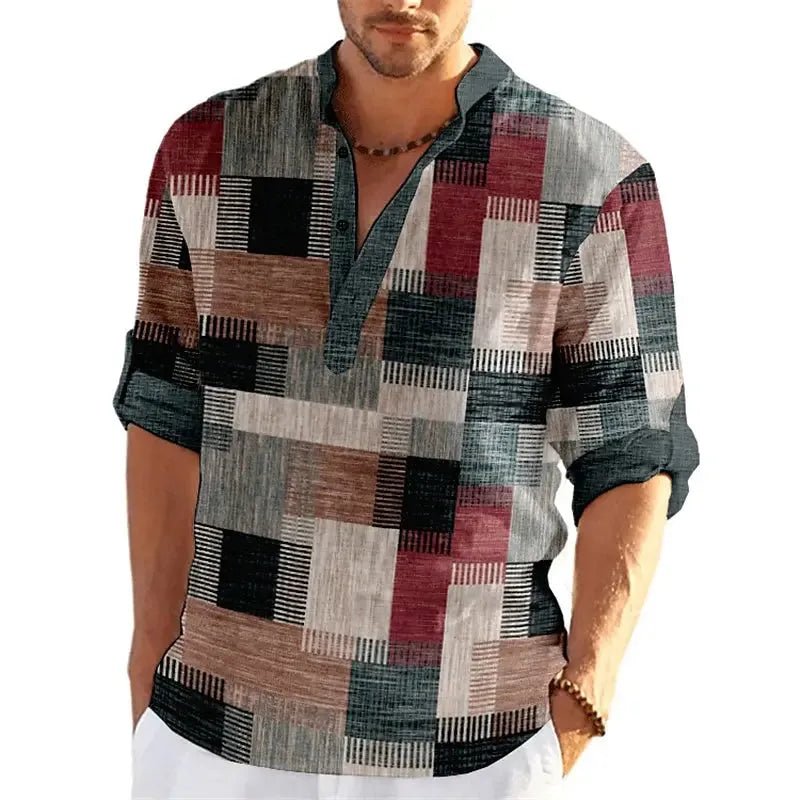 Vintage Henley Shirt.