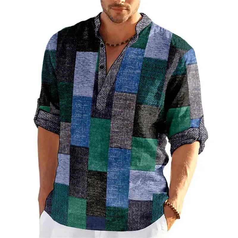 Vintage Henley Shirt.