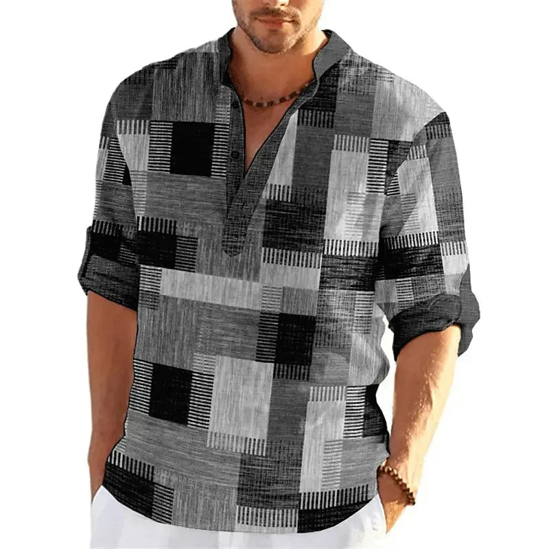 Vintage Henley Shirt.
