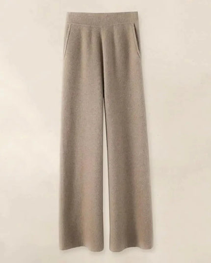 Winter Casual Loose Knit Straight Leg.