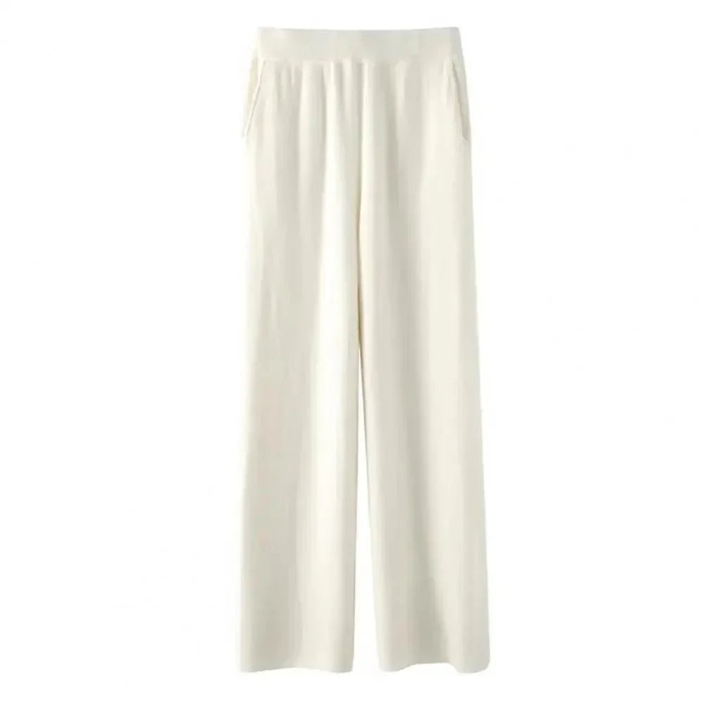 Winter Casual Loose Knit Straight Leg.